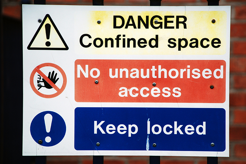 Working In Confined Spaces – £17.50 + Vat